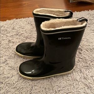 Tretorn Black rain boots